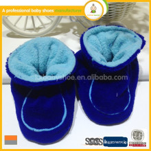 2015 meistgekaufte Bequemlichkeit weiche alleinige Baby Mokassin Schuhe warme Winter Baby Stoff Schuhe